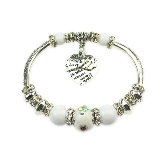 Jewelry - 🆕 925 Sterling Silver Indonesia Charm Bracelet